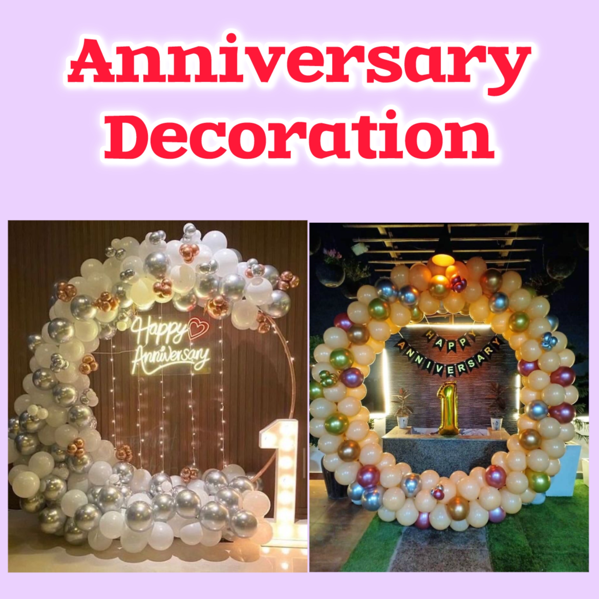 Anniversary Decoration